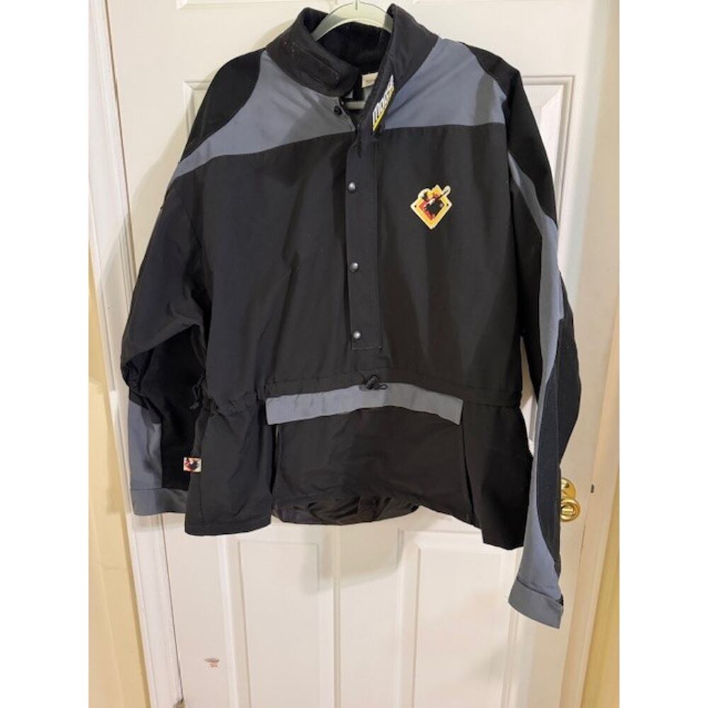 Moose Racing Utility Jacket Anorak Gorpcore Tech Black Gray Dirt Bike/Snowmobile